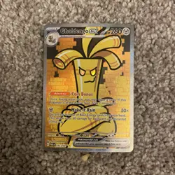 Pokemon TCG Gholdengo ex Paradox Rift 252/182 Holo Special Illustration Rare - Image 1