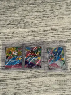 First Partner Illustration Collection Series 1 Gen 7 Pokemon TCG Set - Image 1