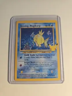 Pokemon Celebrations Classic Collection Shining Magikarp 66/64 Holo Rare 2000 - Image 1