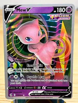Mew V - 2023 (Vance Kelley) 113/264 - World Championship Normal - PTCG - NM/M - Image 1