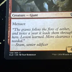 MTG Magic the Gathering Wayward Giant (139/291) Kaladesh LP - Image 2