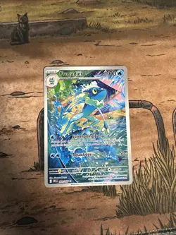 2026 Pokemon Frogadier 089/086 Chaos Rising Illustration Rare NM/M - Image 1