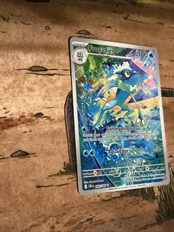 2026 Pokemon Frogadier 089/086 Chaos Rising Illustration Rare NM/M - Image 2
