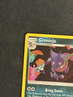 Greninja 117/214 Holo Rare Unbroken Bonds Pokemon Reverse Holo L1 LP+ - Image 2