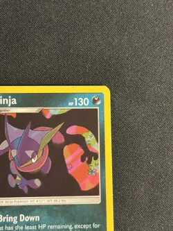 Greninja 117/214 Holo Rare Unbroken Bonds Pokemon Reverse Holo L1 LP+ - Image 3
