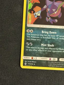 Greninja 117/214 Holo Rare Unbroken Bonds Pokemon Reverse Holo L1 LP+ - Image 5