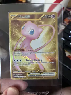 Pokemon Mew EX Gold TCG 205/165 SV 151 Scarlet & Violet - Image 1