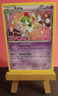 Pokemon TCG Kirlia RC9/RC25 Legendary Treasures Radiant Collection Star Holo LP - Image 3