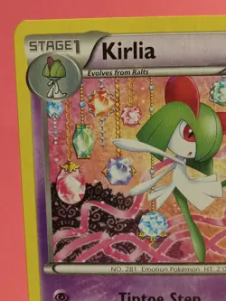 Pokemon TCG Kirlia RC9/RC25 Legendary Treasures Radiant Collection Star Holo LP - Image 4