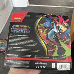 Pokemon TCG - Phantasmal Flames Triple Blister Pack Weavile - New & Sealed - Image 2