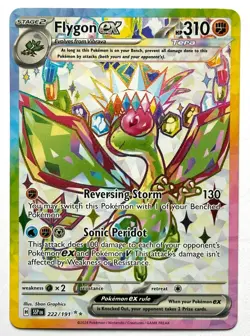 Flygon ex 222/191 - Pokemon TCG - Surging Sparks Ultra Rare Holo - Image 1
