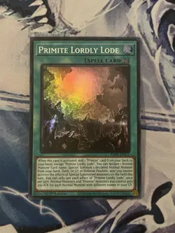 Yu-Gi-Oh! Primite Lordly Lode RA05-EN072 Super Rare 1st Ed NM - Image 1