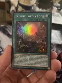 Yu-Gi-Oh! Primite Lordly Lode RA05-EN072 Super Rare 1st Ed NM - Image 3