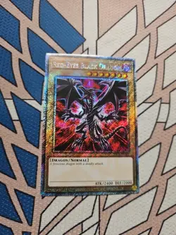 Yu-Gi-Oh! Red-Eyes Black Dragon Platinum Secret Rare RA03-EN081 - Image 1