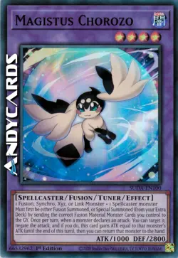 MAGISTUS CHOROZO • Super R • SUDA EN100 • 1Ed • Yugioh! • ANDYCARDS - Image 1