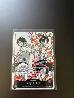 Luffy & Ace (Parallel) ST30-001 Starter Deck EX: Luffy & Ace Foil - Image 1