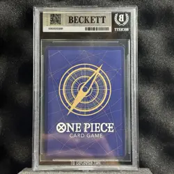 2025 One Piece #OP13-118 Monkey D. Luffy SEC Alt Art BGS 9 Auto Signed - Image 2