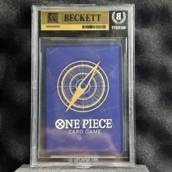 2024 One Piece Monkey.D.Luffy Treasure Boosters #ST10-006 BGS 9.5 AUTO Signed - Image 2