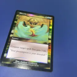 Magic MTG Invasion Foil Absorb Near Mint NM Condition - Image 1