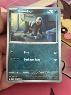Houndour 132/197 Obsidian Flames Pokemon Card Reverse Holo - Image 1