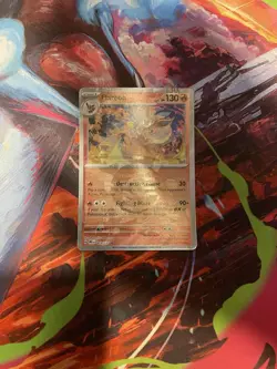 Pokemon Flareon Pokeball 13/131 Error Card misprint texture shift - Image 3