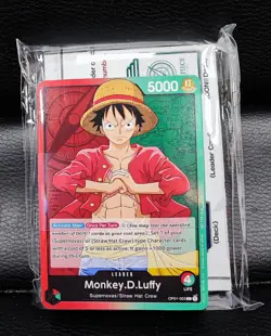 One Piece Card Game – Demo Deck „Monkey D. Luffy 40 Karten NEU & OVP – ENGLISCH - Image 1