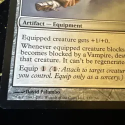 Magic the Gathering MTG Wooden Stake (237) Innistrad LP - Image 2