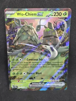 Pokemon Paldea Evolved Wo-Chien EX Ultra Rare Card 027/193 NM Pokemon TCG - Image 1