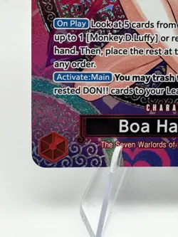 One Piece Card Boa Hancock SP OP12-014 Adventure On Kami’s Island OP15 EN - Image 5