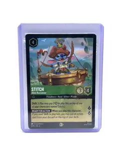 Ravensburger Stitch Alien Buccaneer 8/P2 EN Promo Foil English Lorcana Card NM - Image 1
