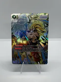 Son Goku FB05-119 Alternate Art Secret Rare New Adventure Dragon Ball Card - Image 1