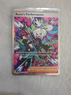 Pokemon TCG Roxies Performance 121/086 Chaos Rising pokemon card - Image 1
