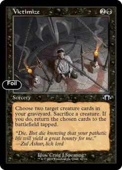 Victimize (Retro Frame) [Modern Horizons 3] NM Foil - Magic - Image 1