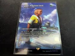 MTG Magic the Gathering FOIL Thrasios, Triton Hero / Tidus, Zanarkand Fayth FCA! - Image 1