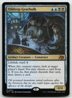 MTG Oildeep Gearhulk M Aetherdrift 215 LP - Image 1