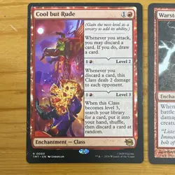 MTG red lot Cool but Rude Foil + Warstorm Surge - Image 2