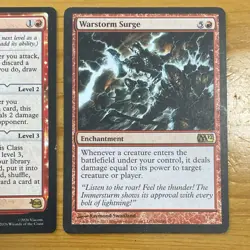 MTG red lot Cool but Rude Foil + Warstorm Surge - Image 3