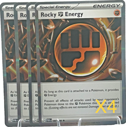 4x Rocky Fighting Energy 087/088 Me03: Perfect Order Holo PLAYSET x4 - Pokemon - Image 1