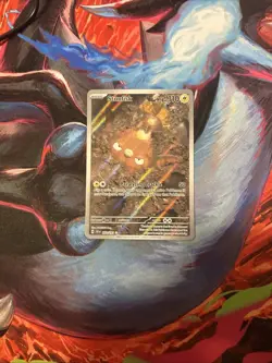 Pokemon Stunfisk 202/191 Surging Sparks Illustration Rare Near Mint Holo English - Image 1
