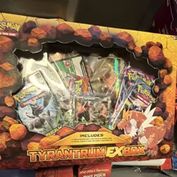 Pokemon Tyrantrum EX Box Sealed Booster Exclusive Promo English TCG - Image 1