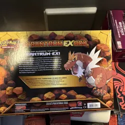 Pokemon Tyrantrum EX Box Sealed Booster Exclusive Promo English TCG - Image 2