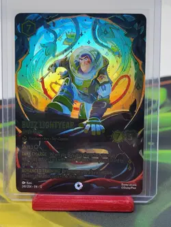 Disney Lorcana Buzz Lightyear - Jungle Ranger Foil 241/204 English Iconic - Image 1