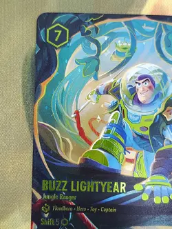 Disney Lorcana Buzz Lightyear - Jungle Ranger Foil 241/204 English Iconic - Image 3