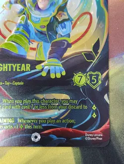 Disney Lorcana Buzz Lightyear - Jungle Ranger Foil 241/204 English Iconic - Image 5