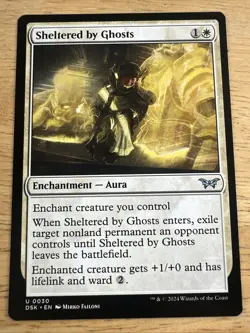Sheltered by Ghosts - DSK 0030 - NM - MTG Magic - Image 1