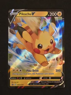 Pikachu V SWSH285 SWSH: Sword & Shield Promo Cards Holo - Image 1