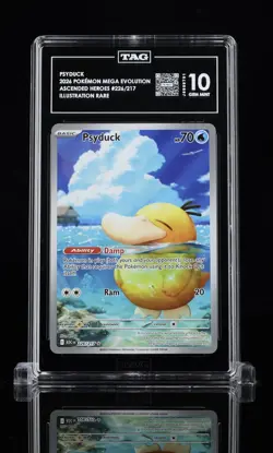 Psyduck - 226/217 - Ascended Heroes - Pokemon Card - TAG 10 Gem Mint - Image 1