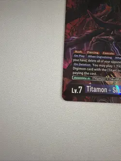 1x BT24-081 Titamon SkullBaluchimon Alternate Art Time Stranger Digimon Card - Image 3