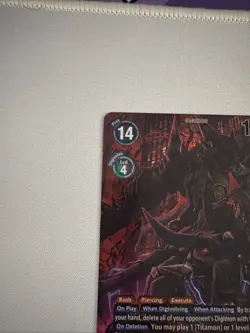 1x BT24-081 Titamon SkullBaluchimon Alternate Art Time Stranger Digimon Card - Image 4