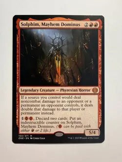 Solphim, Mayhem Dominus 150 MTG Phyrexia: All Will Be One - Image 1